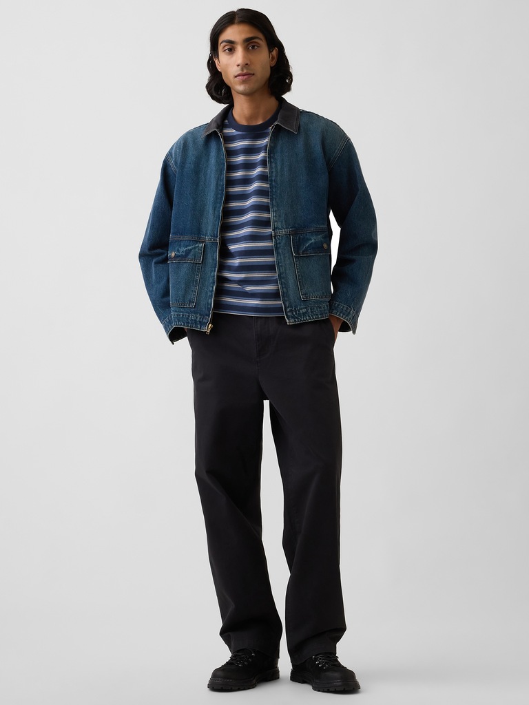 Heavyweight Twill Baggy Khakis