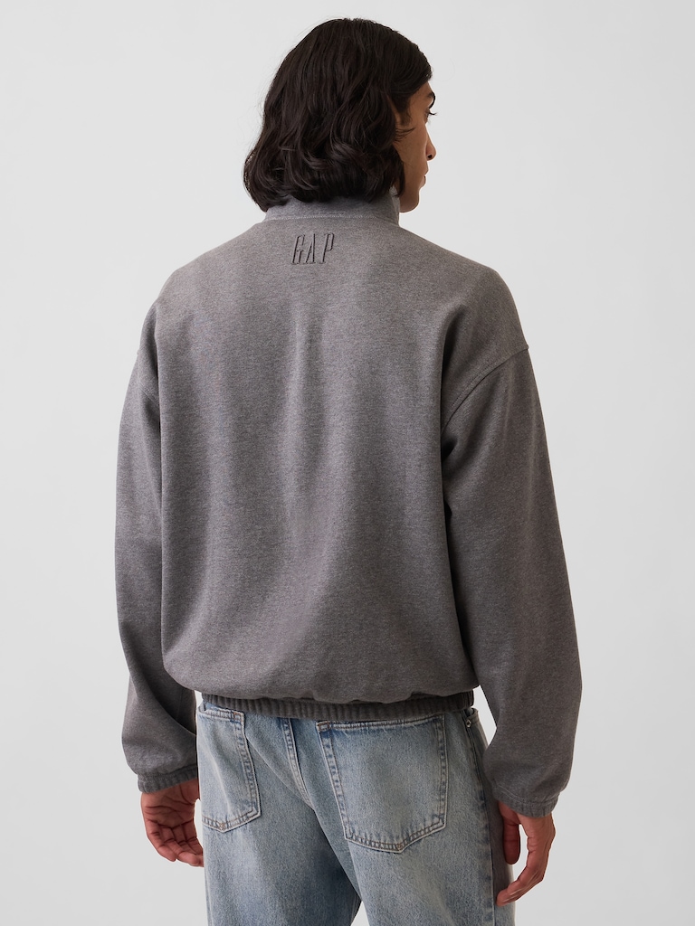 Heavyweight Oversized Zip Jacket