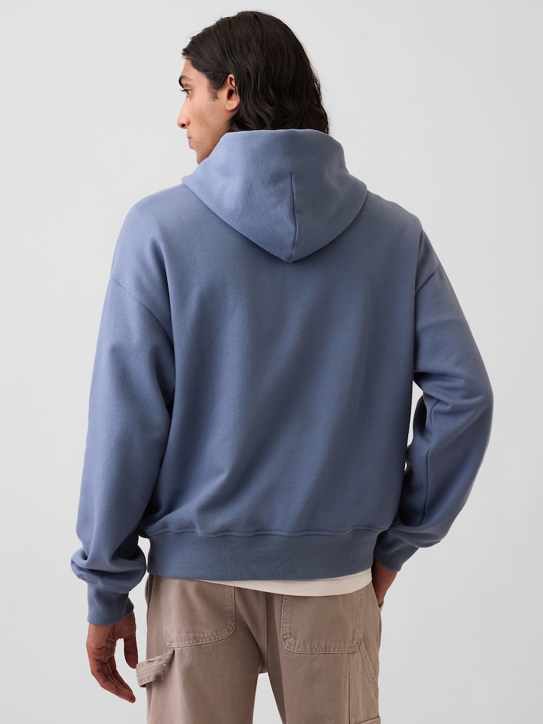 Heavyweight Oversized Logo Hoodie