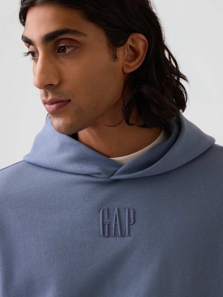 Heavyweight Oversized Logo Hoodie