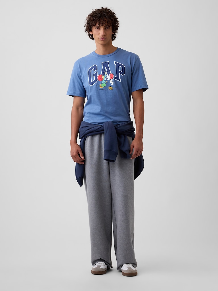 Peanuts Everyday Soft Relaxed Gap Logo T-Shirt