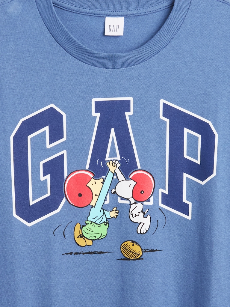 Peanuts Everyday Soft Relaxed Gap Logo T-Shirt