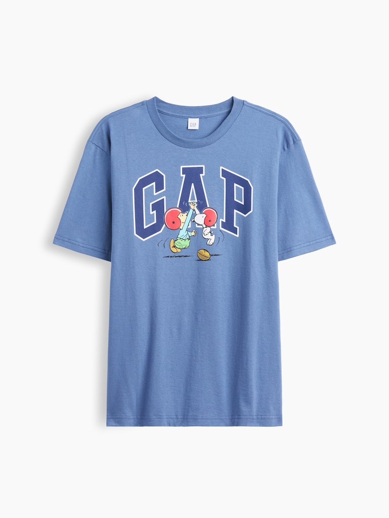 Peanuts Everyday Soft Relaxed Gap Logo T-Shirt
