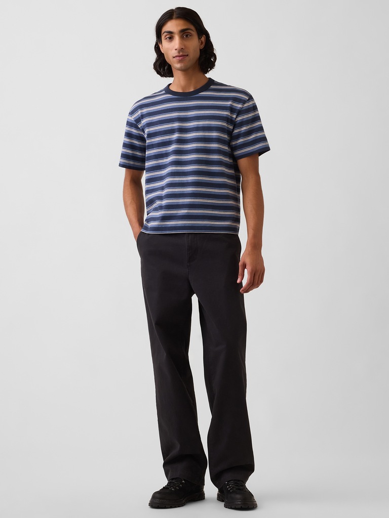 Heavyweight Twill Baggy Khakis