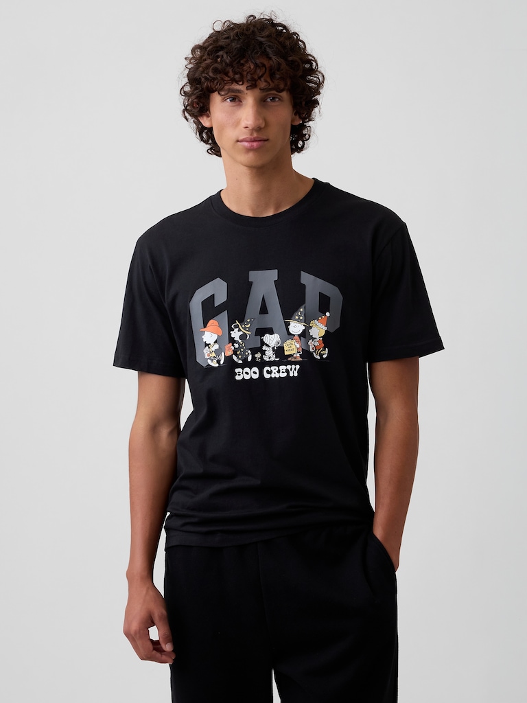 Peanuts Everyday Soft Relaxed Gap Logo T-Shirt
