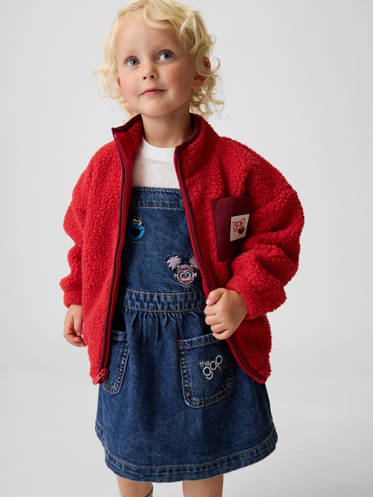 Baby & Toddler Sesame Street Sherpa Zip Jacket