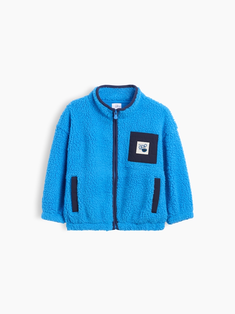 Baby & Toddler Sesame Street Sherpa Zip Jacket