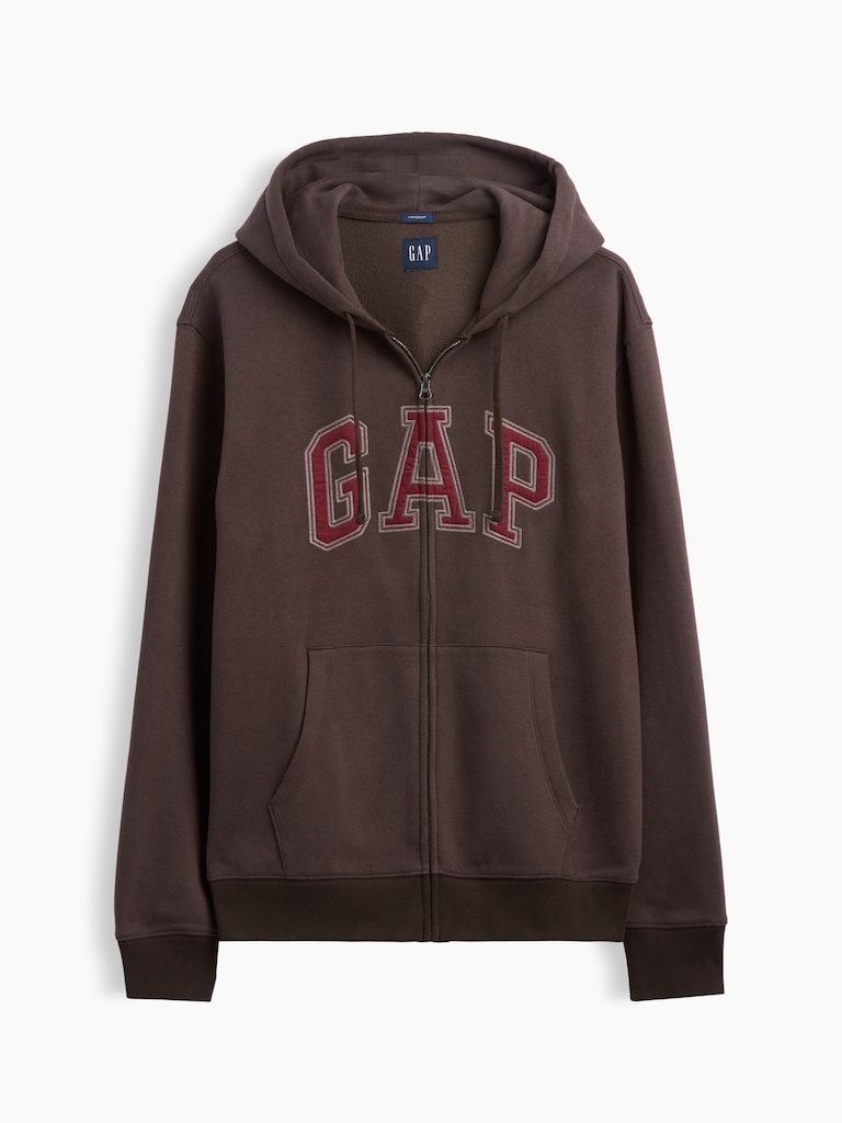 Adult VintageSoft Arch Logo Zip Hoodie