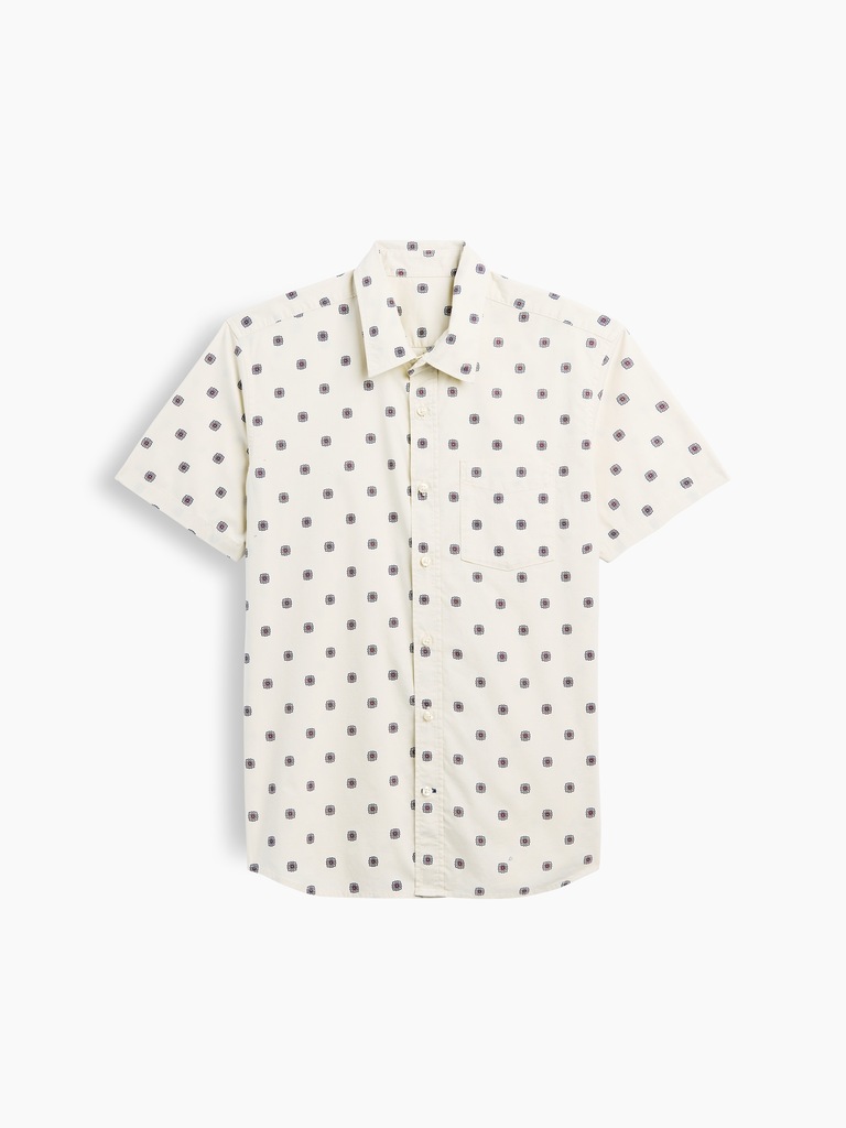 Stretch Poplin Shirt in Standard Fit