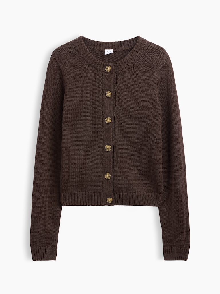 Crewneck Cardigan