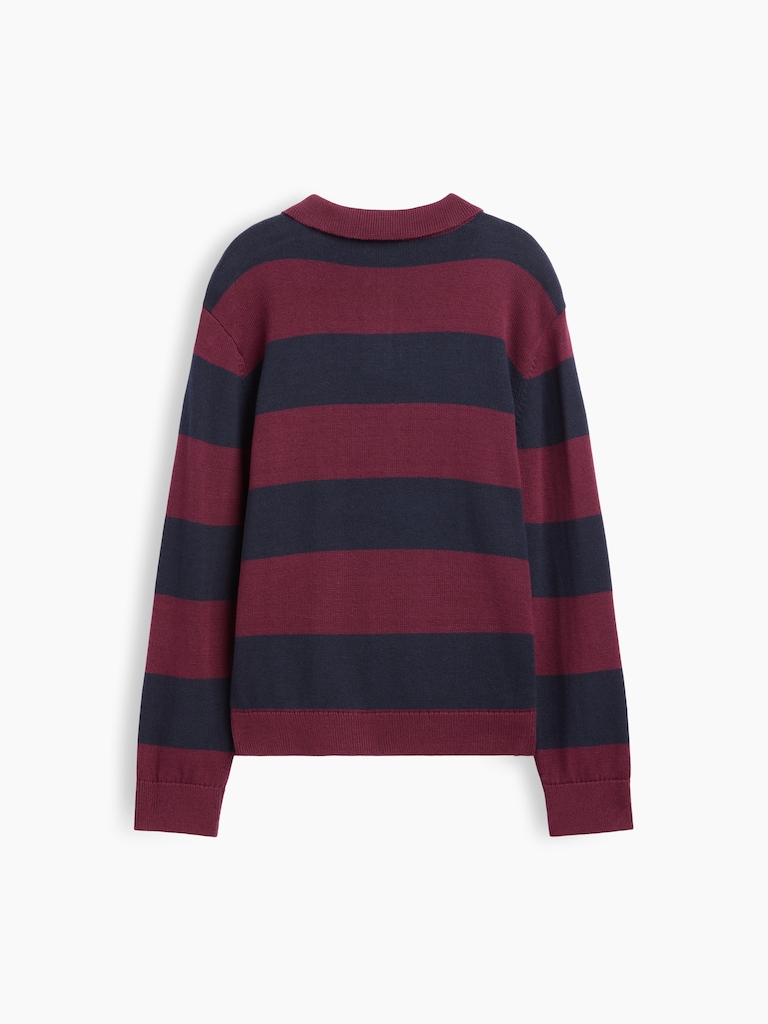 Kids Relaxed Textured Polo Shirt