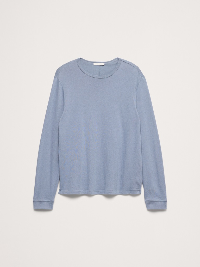 Cotton Jersey Long-Sleeve T-Shirt