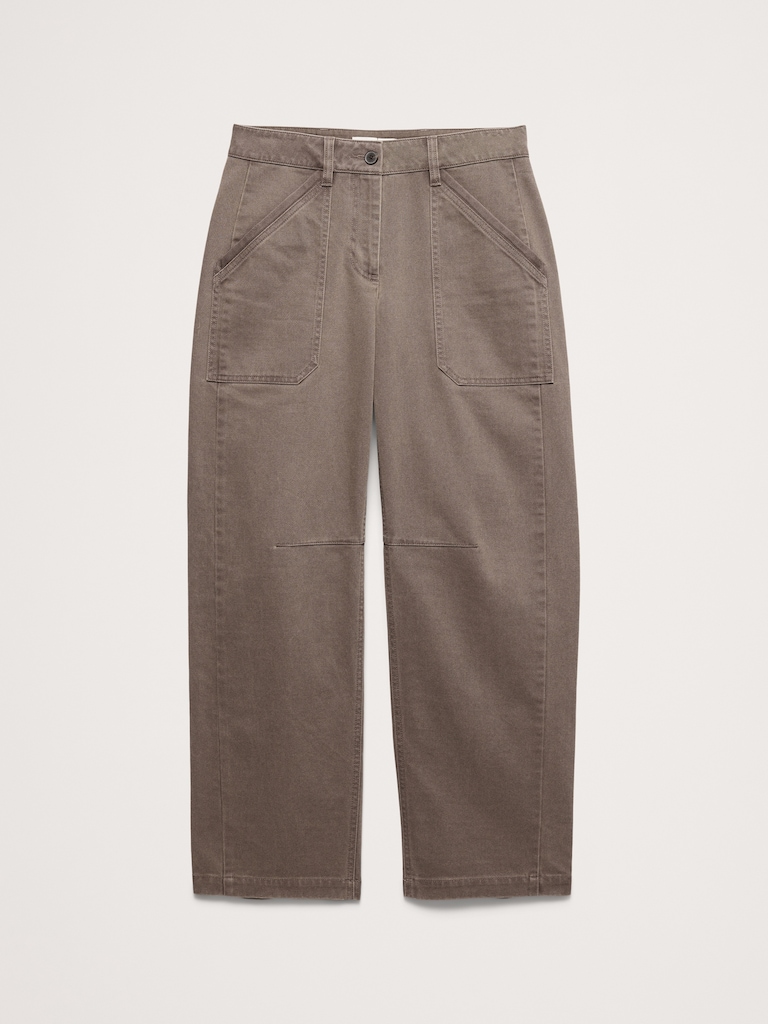 Low-Rise Relaxed Utility Pant
