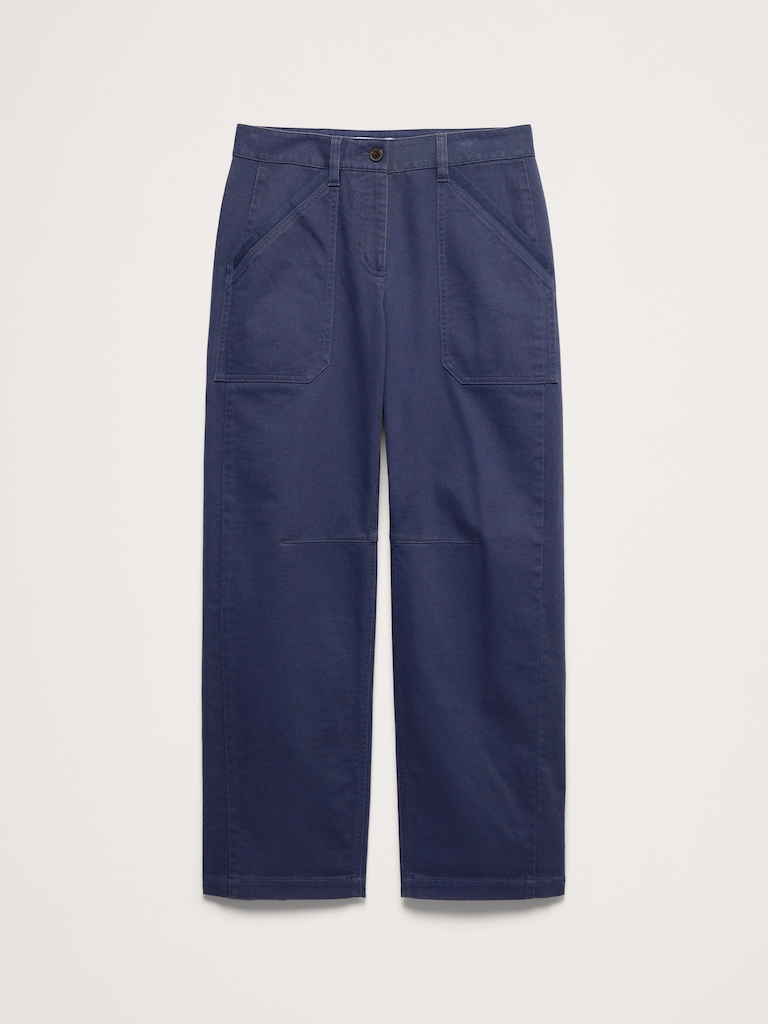 Low-Rise Relaxed Utility Pant