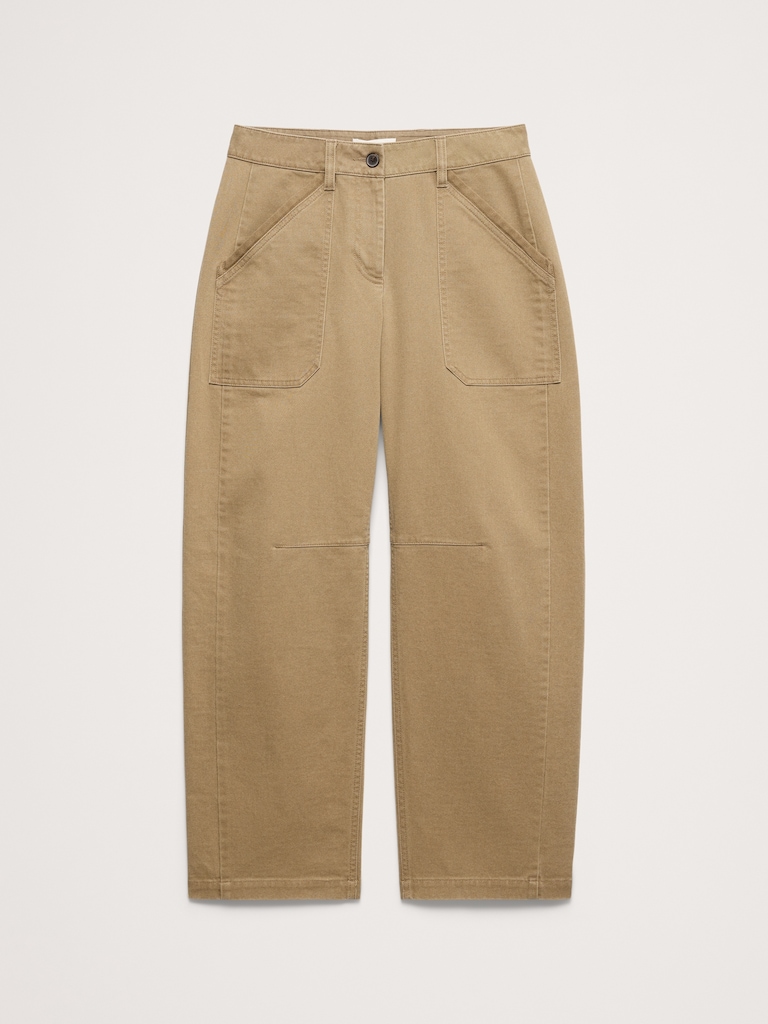 Low-Rise Relaxed Utility Pant