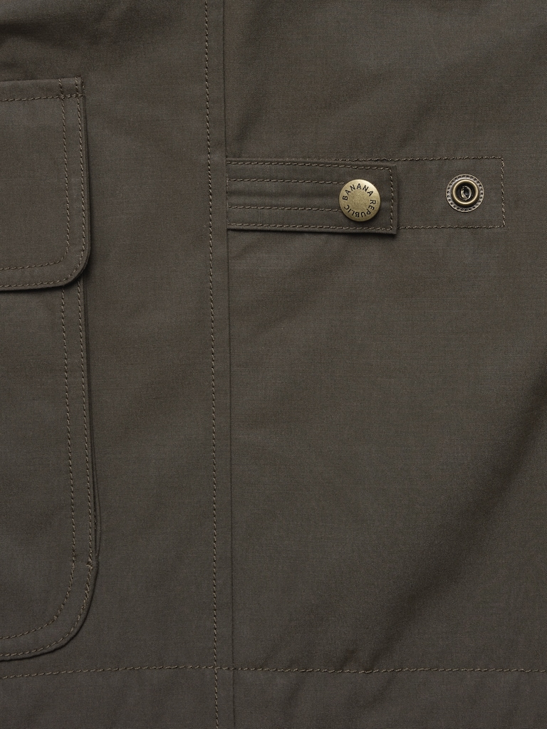 Herringbone Reversible Quilted Bomber Jacket