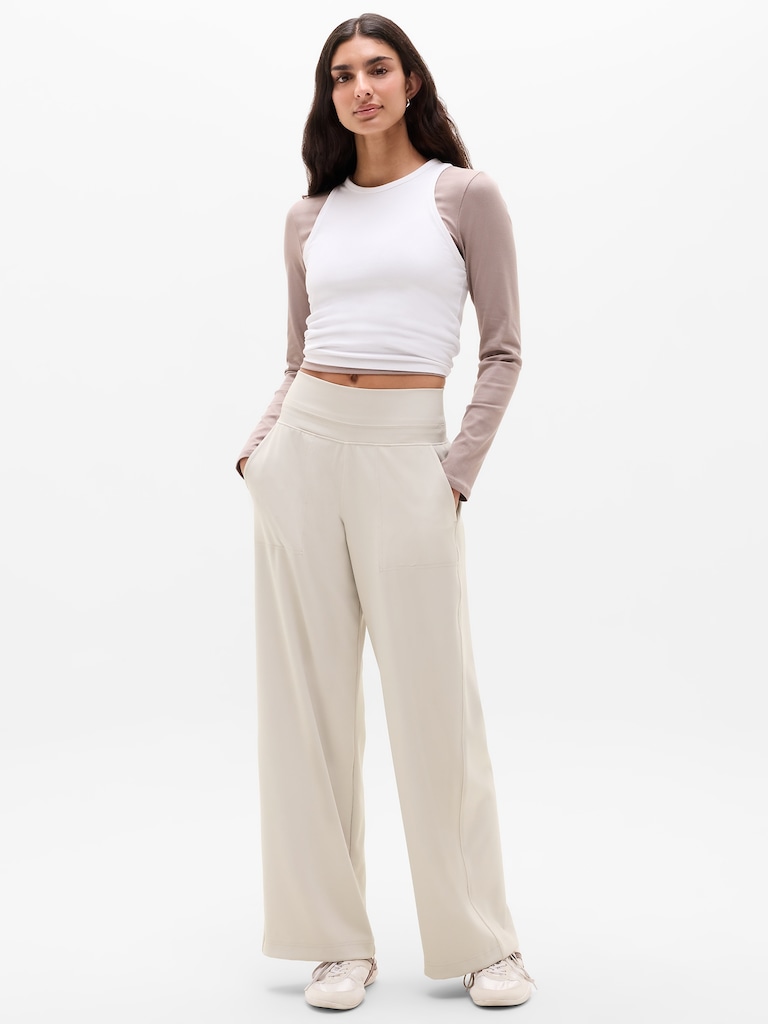 Venice High Rise Wide Leg Pant