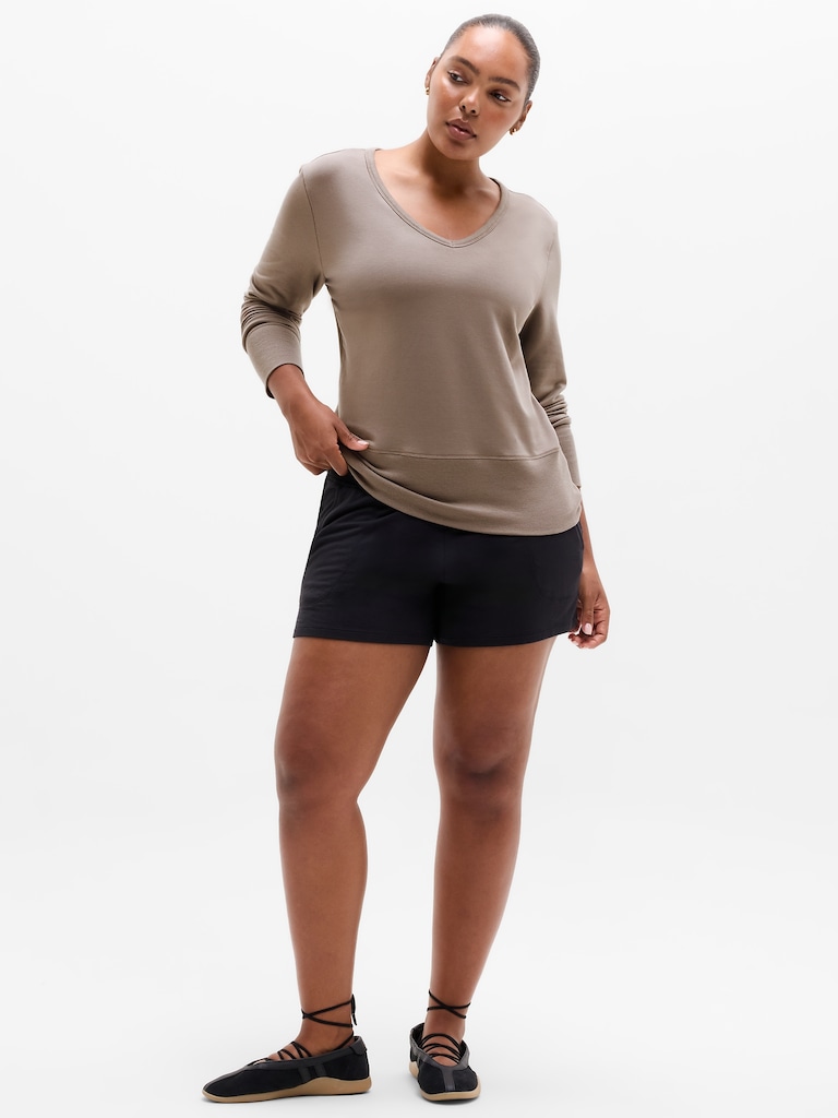 Coaster Luxe V-Neck Sweatshirt