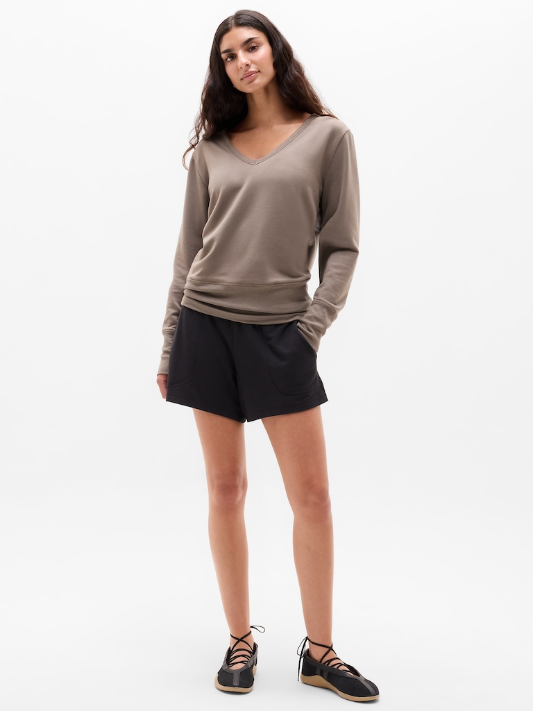 Coaster Luxe V-Neck Sweatshirt