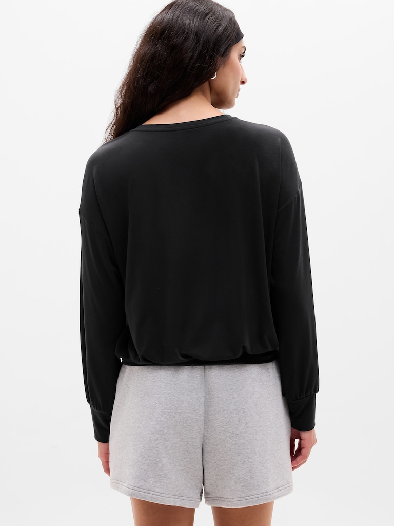 Move With Ease V-Neck Top