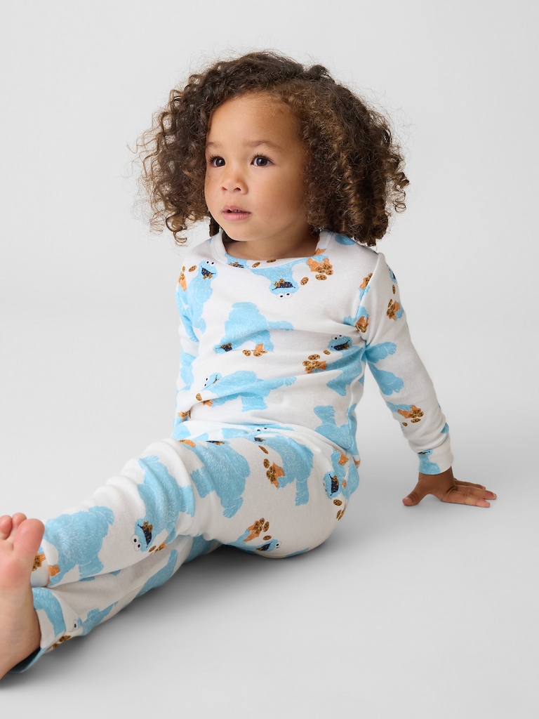 Baby & Toddler Sesame Street Organic Brushed Cotton PJ Set