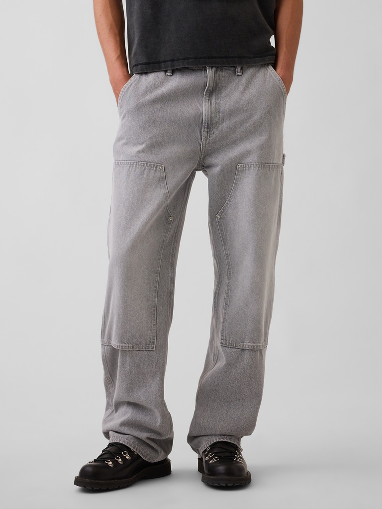 '90s Loose Double-Knee Carpenter Jeans