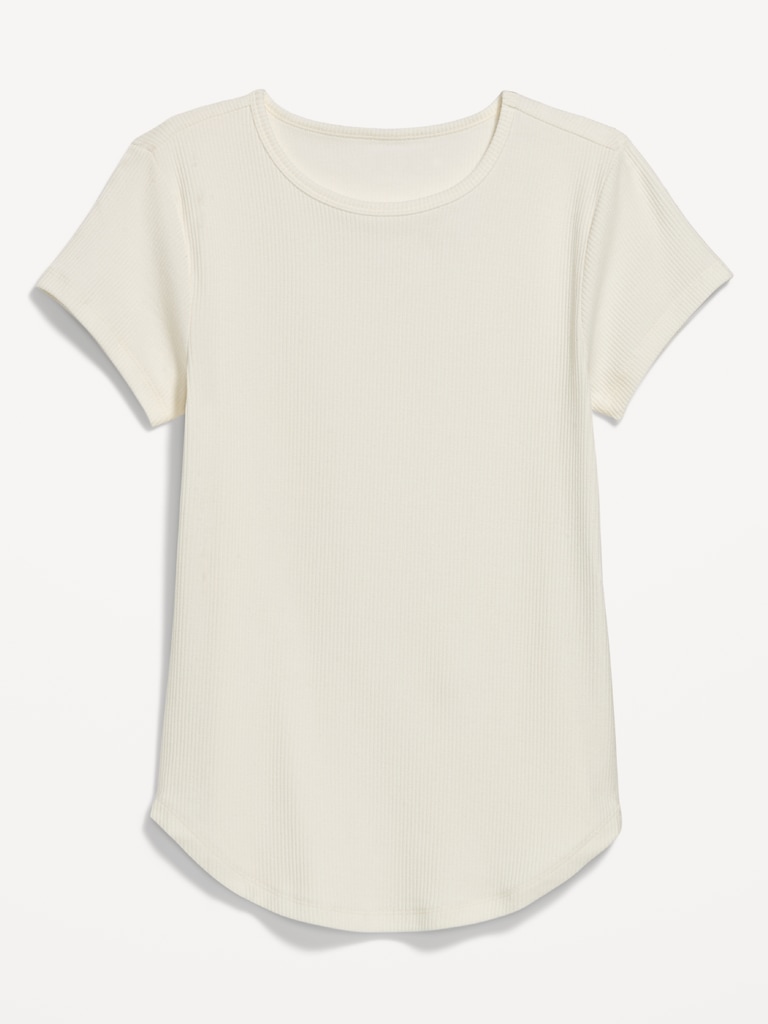 CloudLite Crew-Neck Ribbed T-Shirt