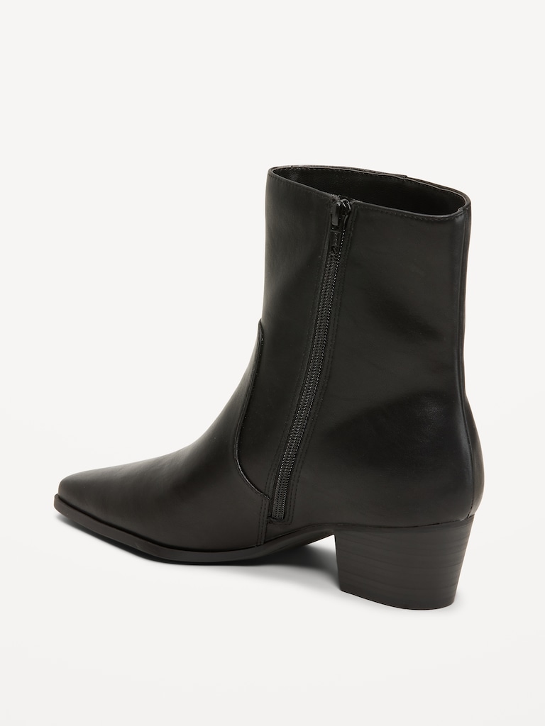 Low-Heel Booties for Women
