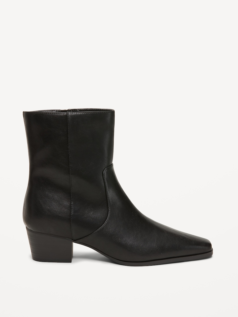 Low-Heel Booties for Women