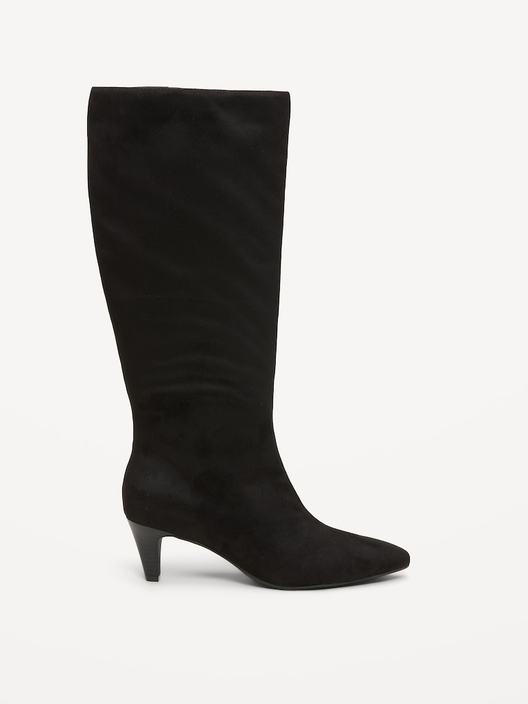 Tall Kitten-Heel Boots for Women