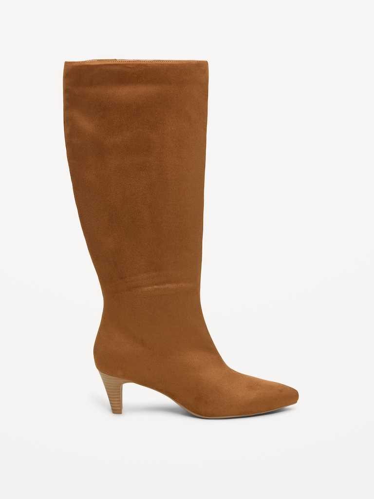 Tall Kitten-Heel Boots for Women