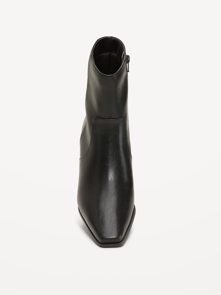 Low-Heel Booties for Women