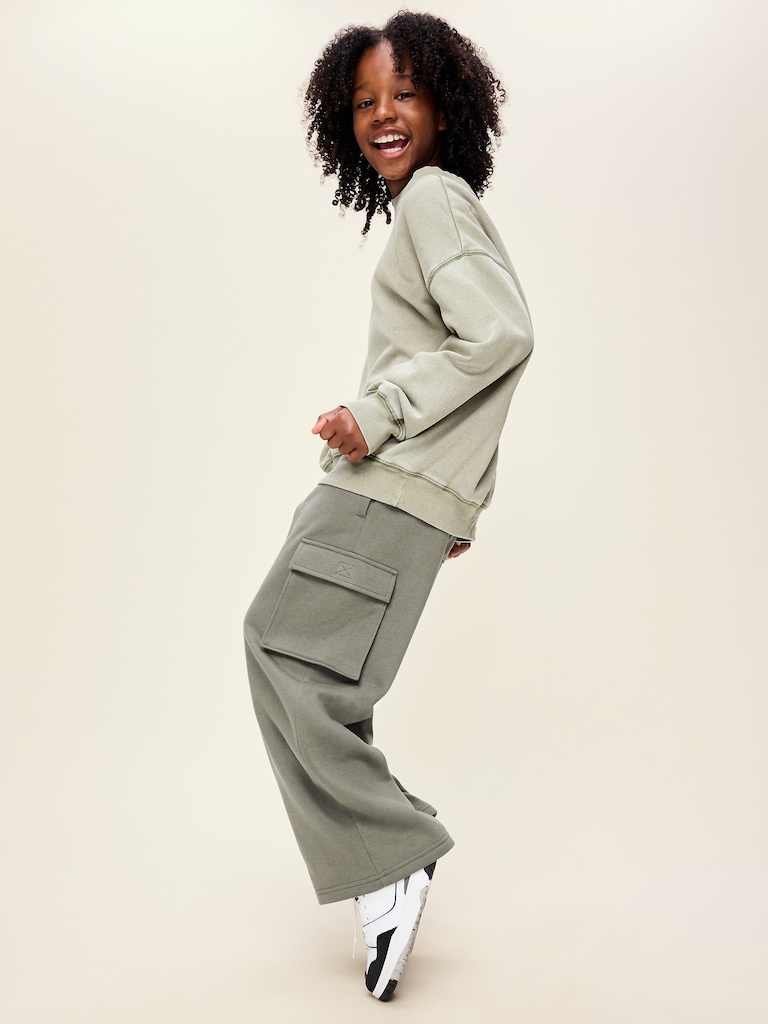 Baggy Cargo Sweatpants for Boys