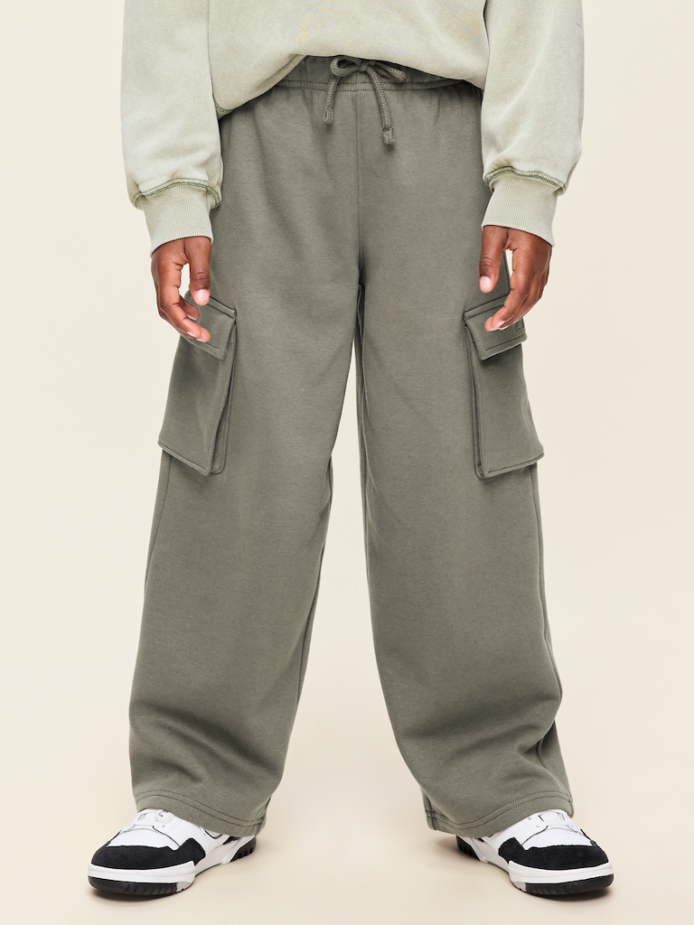 Baggy Cargo Sweatpants for Boys