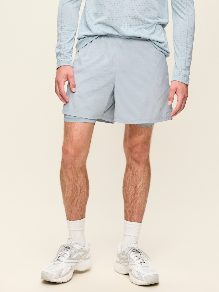 2-In-1 Performance Run Shorts -- 5-inch inseam