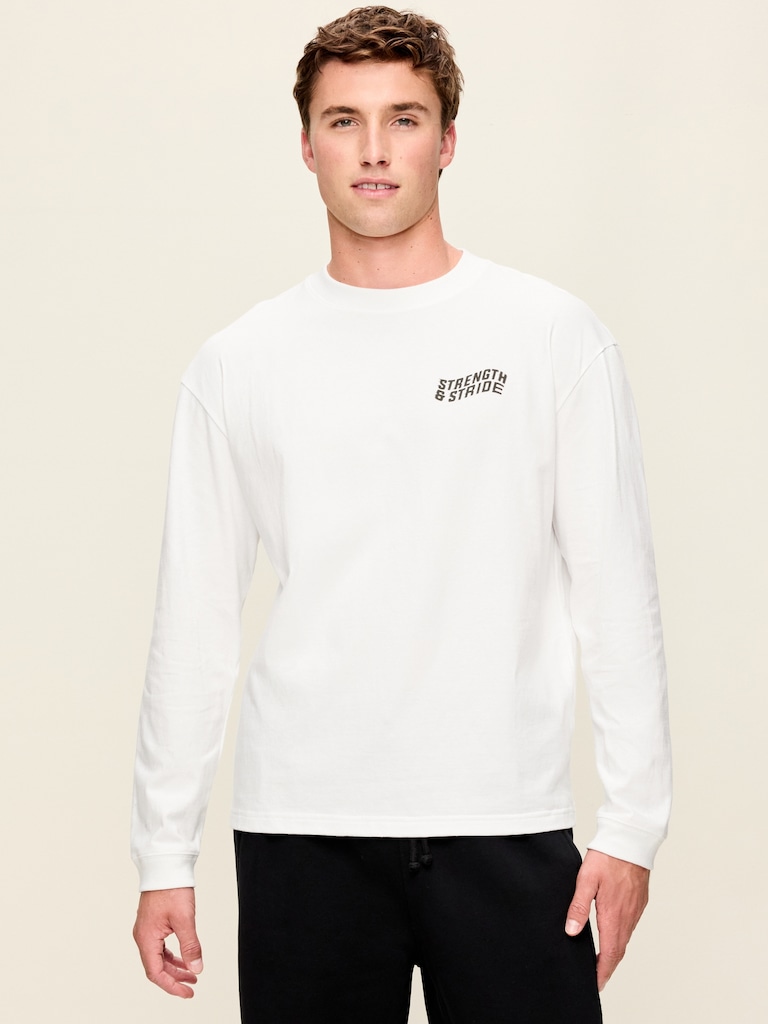 Lived-In Pro Long-Sleeve Graphic T-Shirt