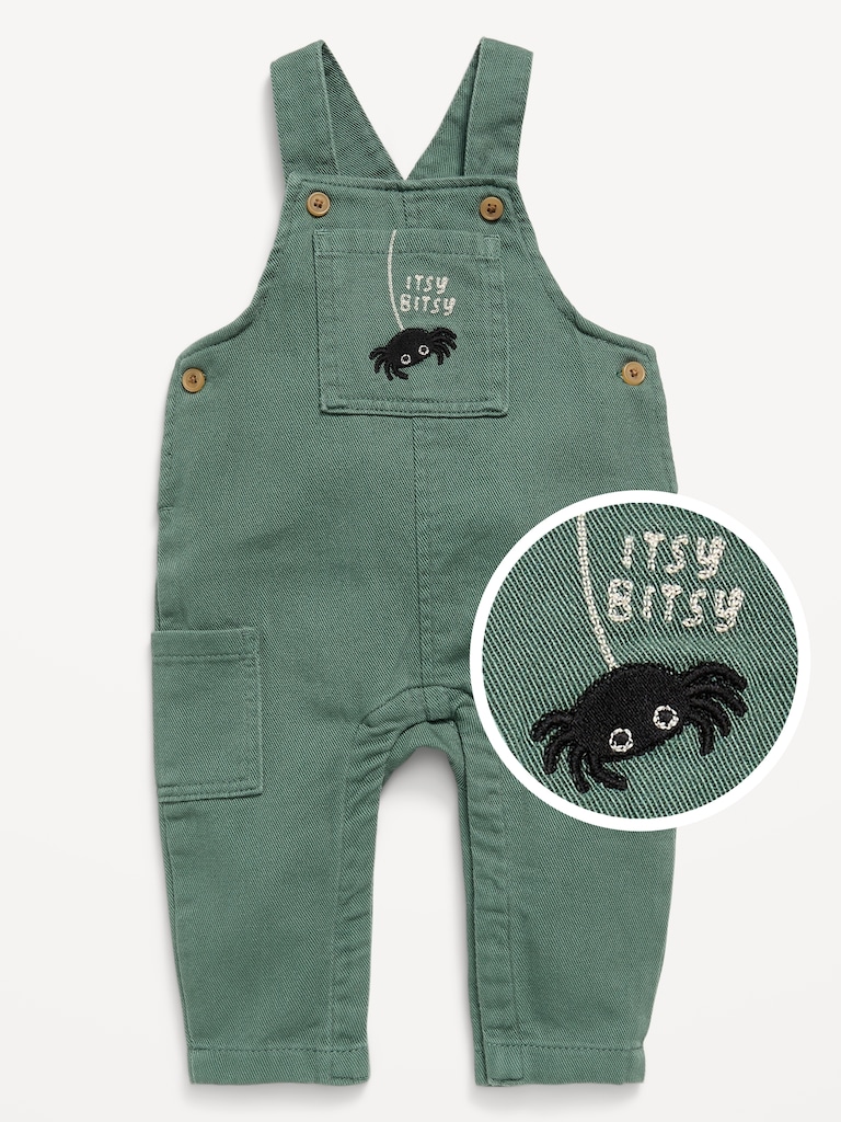 Twill Overalls for Baby