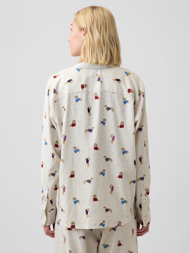 Flannel PJ Shirt