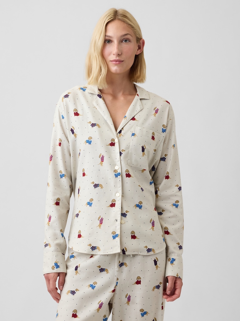 Flannel PJ Shirt