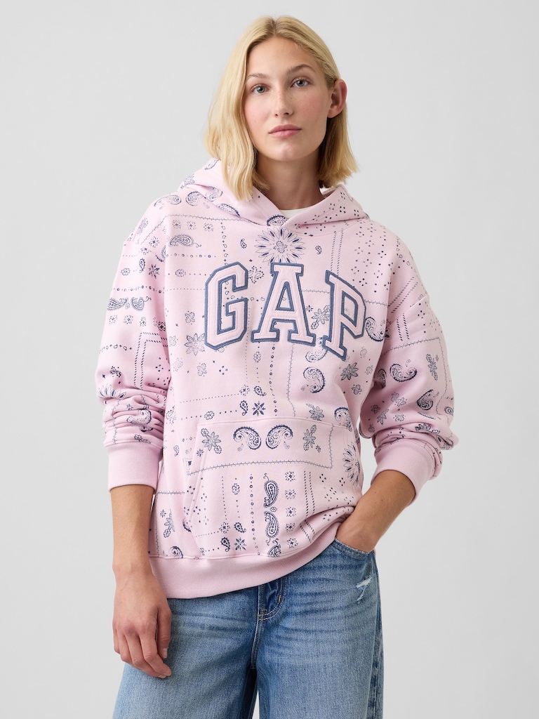 Relaxed Gap Logo Hoodie