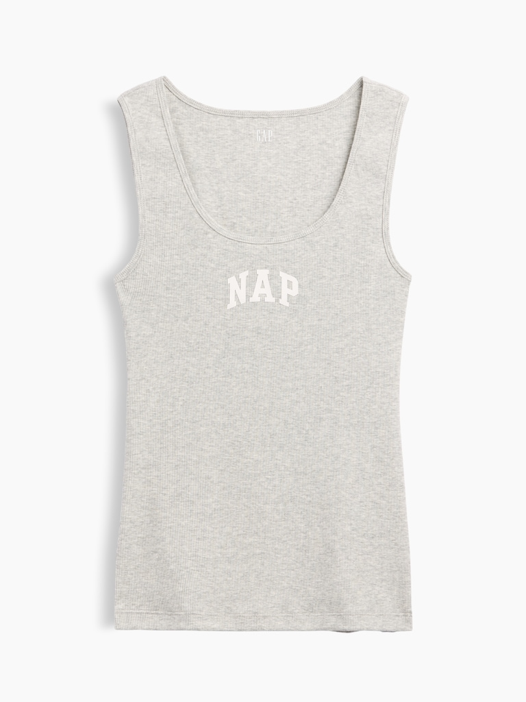 Gap Logo Ribbed Tank Top
