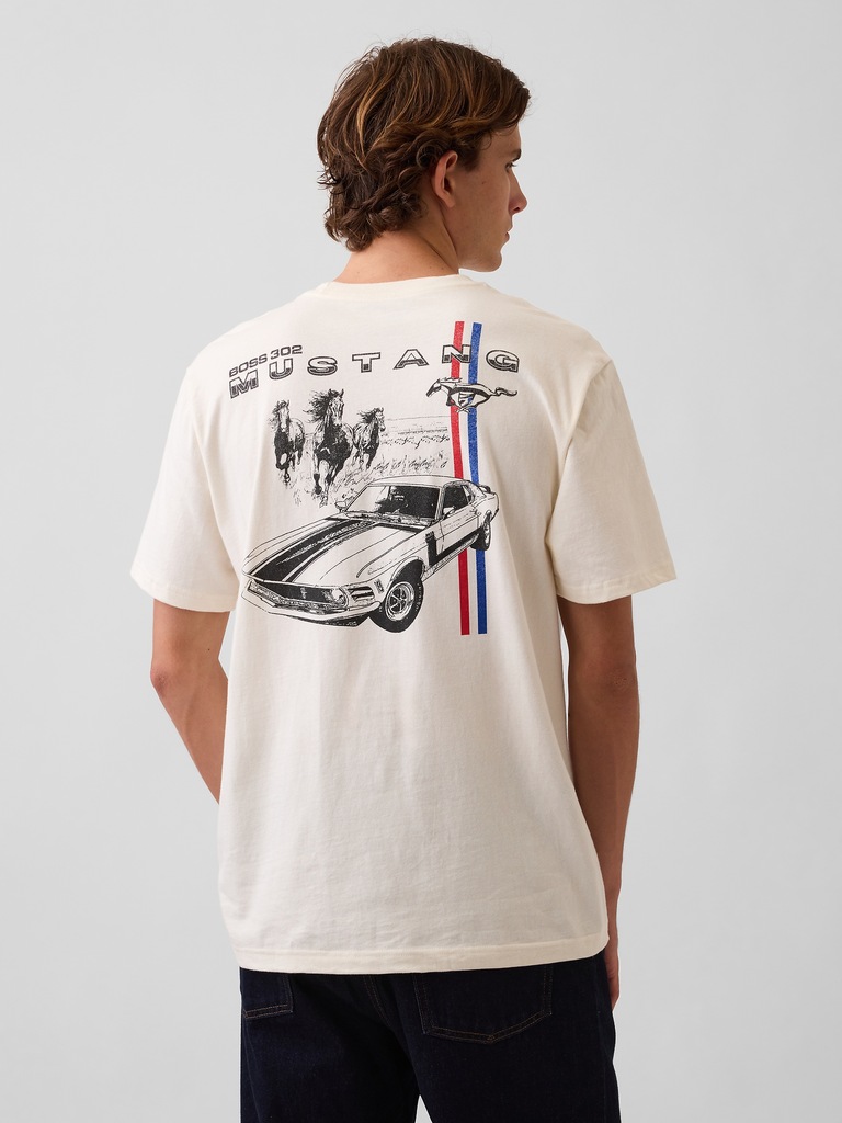 Ford Mustang Relaxed Graphic T-Shirt