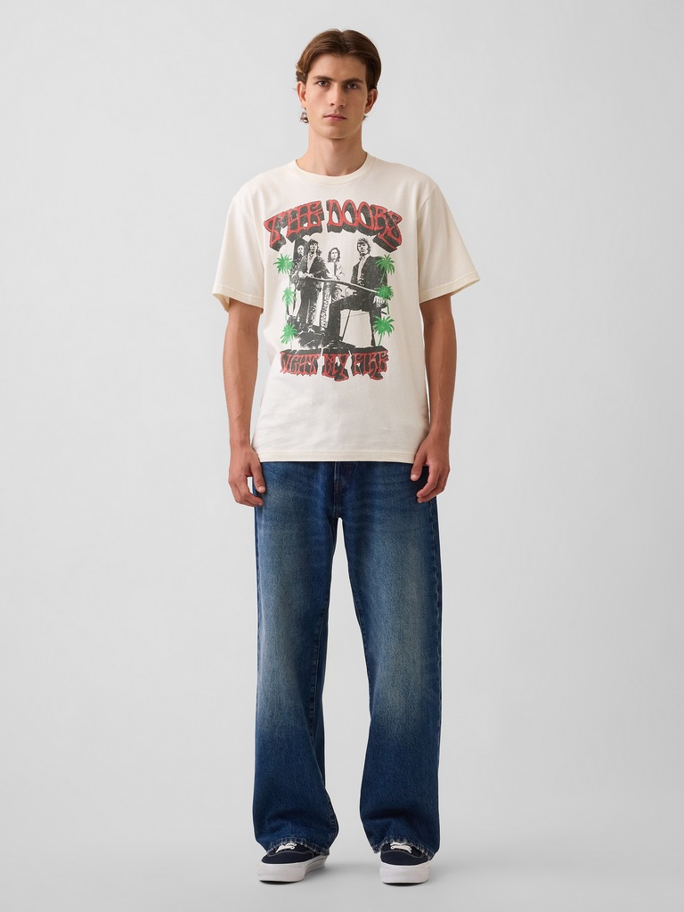 The Doors Relaxed Graphic T-Shirt
