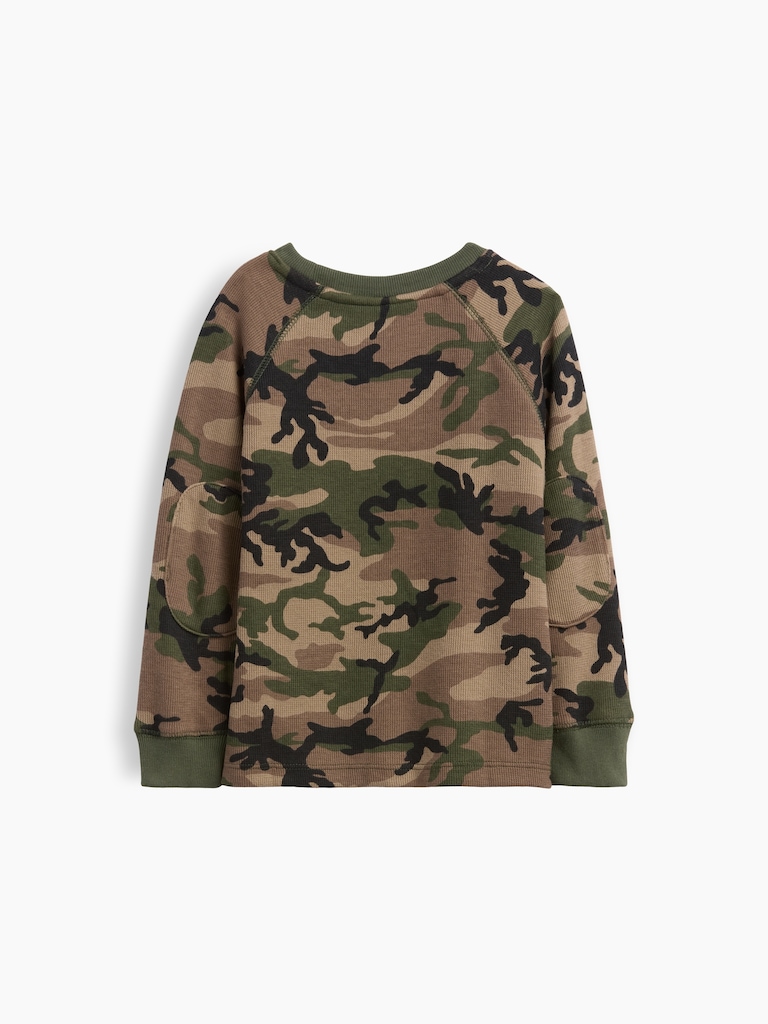 Baby & Toddler Textured Crewneck T-Shirt