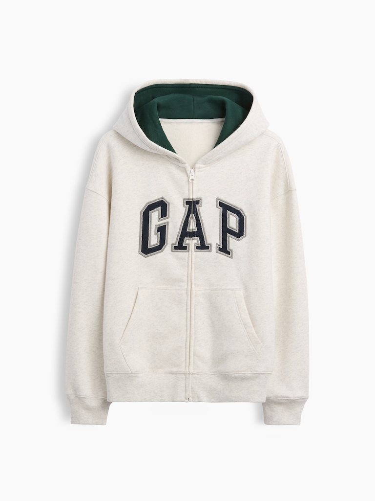 Kids VintageSoft Logo Zip Hoodie