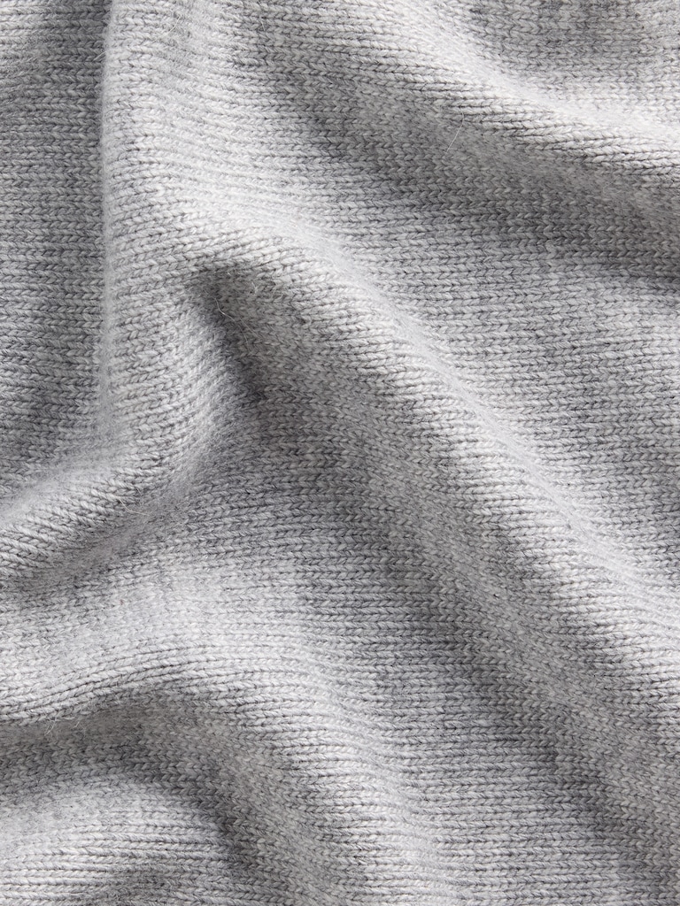 Knit Triangle Scarf