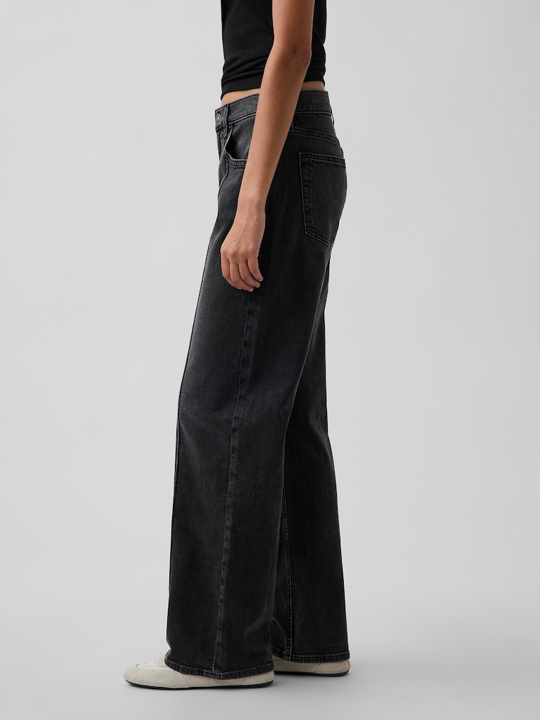 Low Rise '90s Loose Jeans