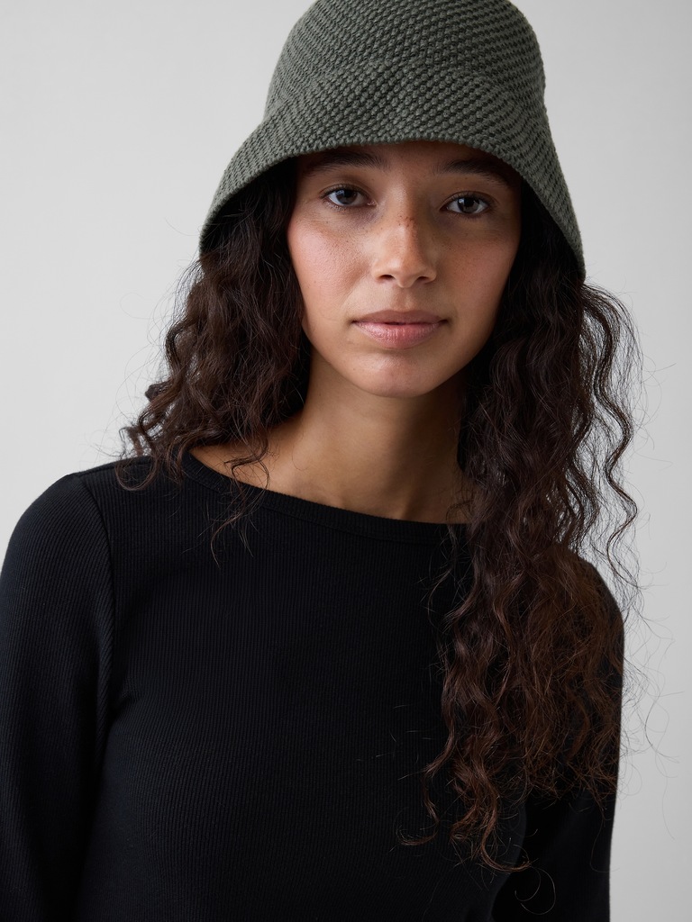 Knit Bucket Hat