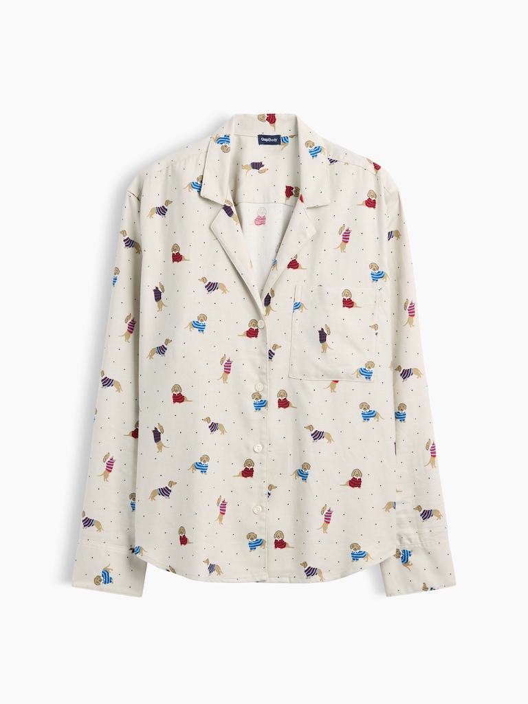 Flannel PJ Shirt
