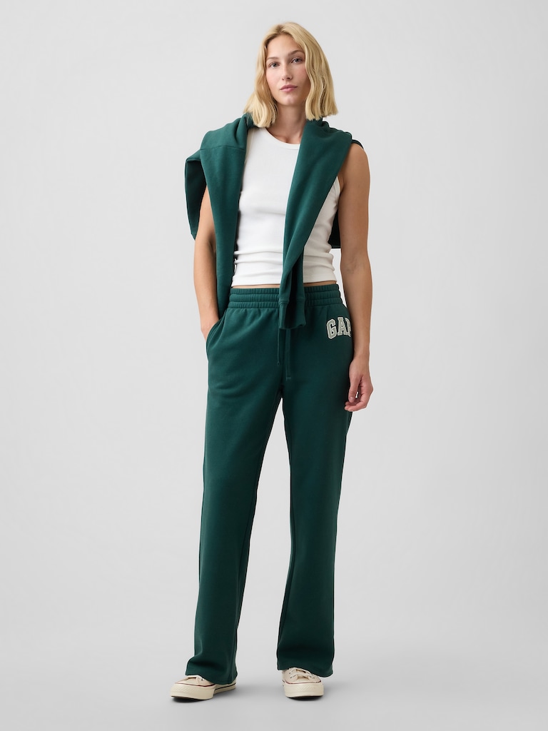 Gap Logo Straight Sweatpants